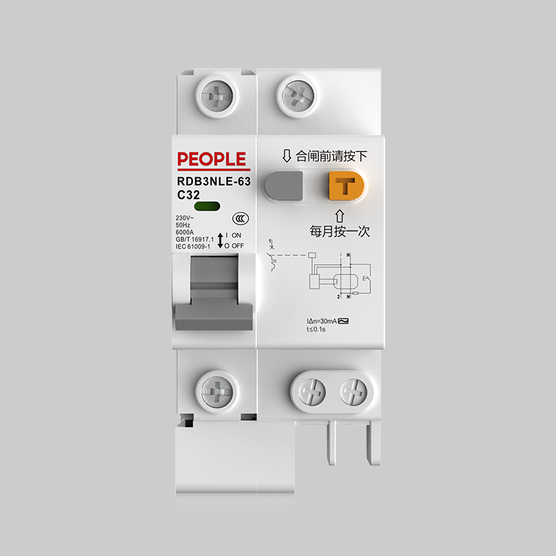 人民電器RDB3NLE系列剩余電流動作斷路器 