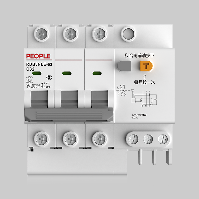 人民電器RDB3NLE系列剩余電流動作斷路器 