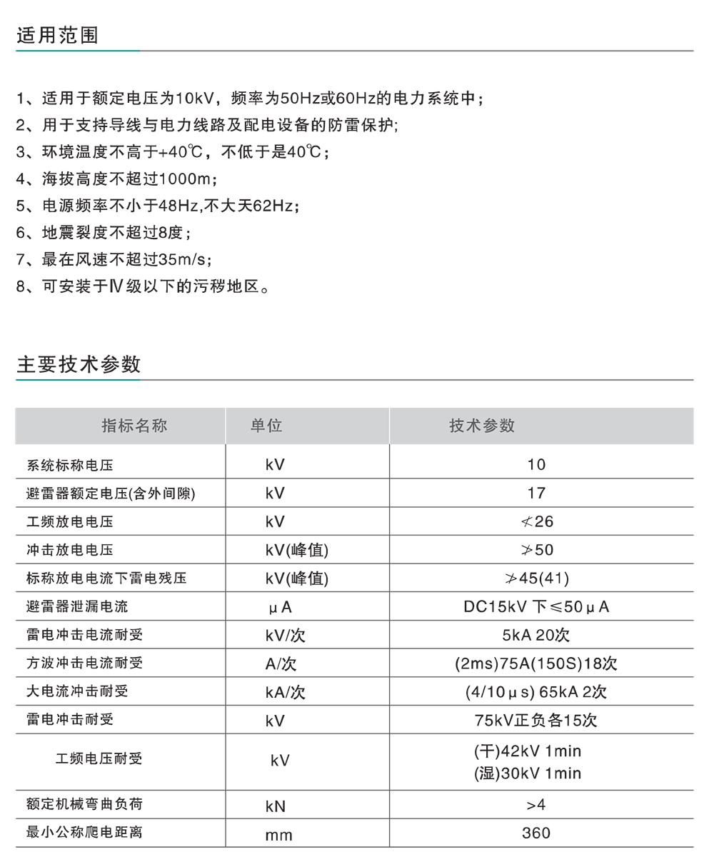 人民電器YH5CS(Z)XⅡ配電、線路兩用高性能絕緣子避雷器 