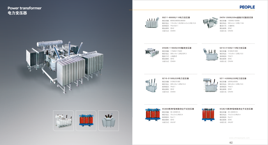電力變壓器銷(xiāo)售手冊(cè)