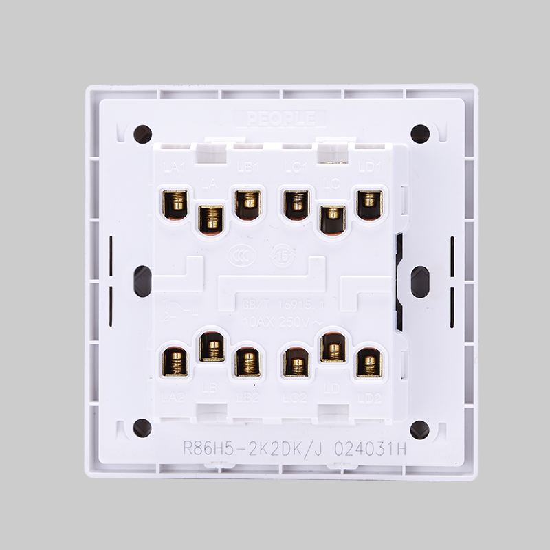 人民電器二聯(lián)雙控、一聯(lián)多控開關(guān)(R86H5) 