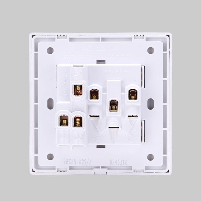 人民電器一開(kāi)16A插座(R86H5) 